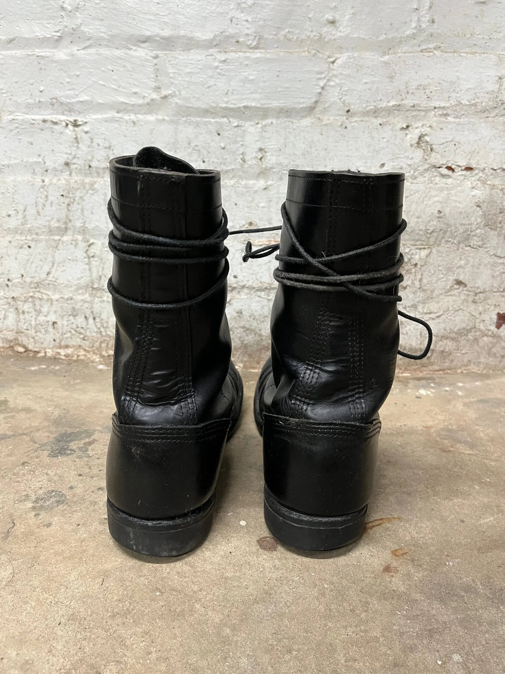 HH Double H Brand 975 Military Combat Paratrooper Jump Leather Boots - Size 10 Men's