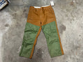 Vintage Canvas Saf-T-Bak Double-Knee Outdoor Brush Pants - Size 40" w x 29 1/2" l
