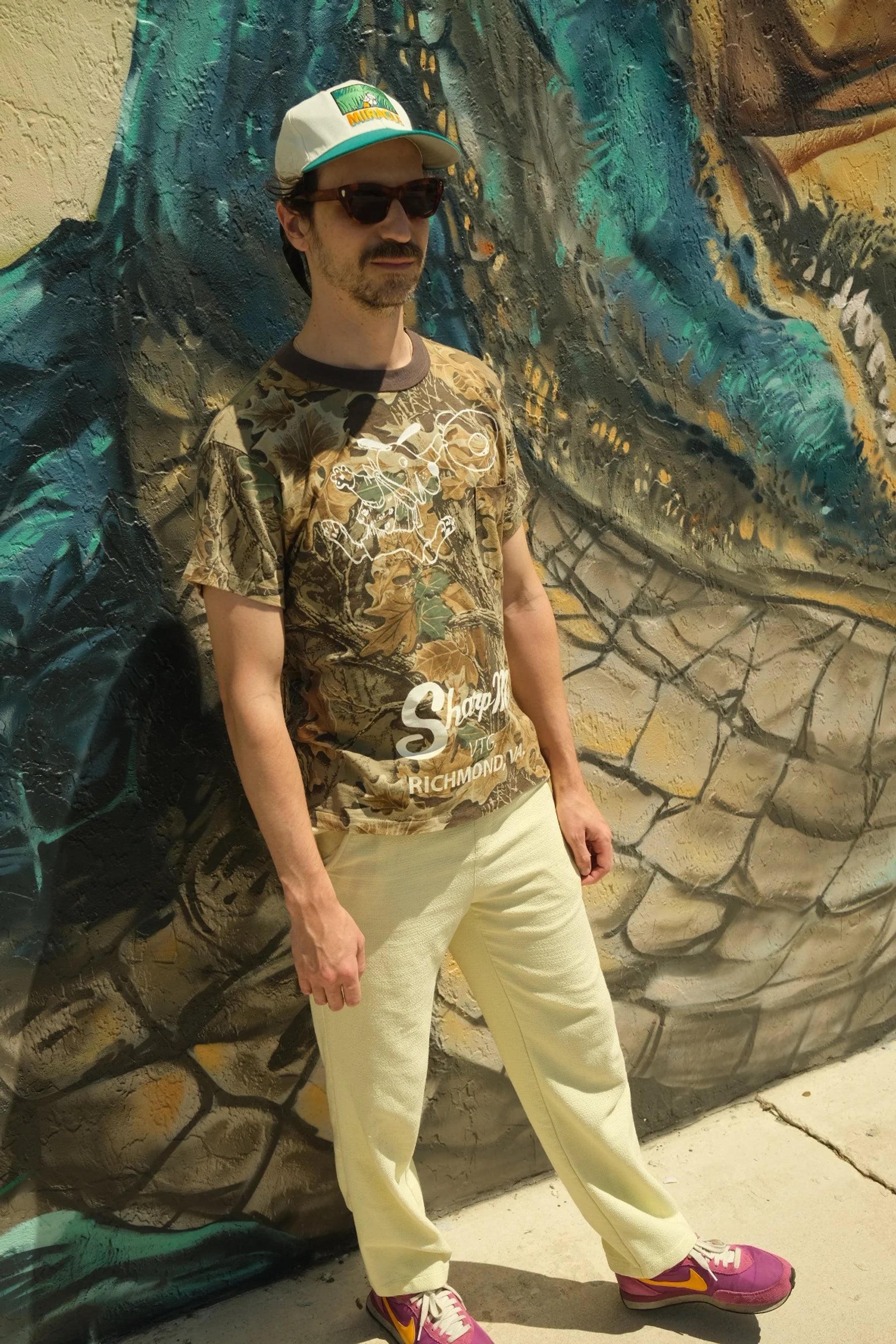 Original Sharp Man Real Tree Vintage T-Shirt (various sizes)