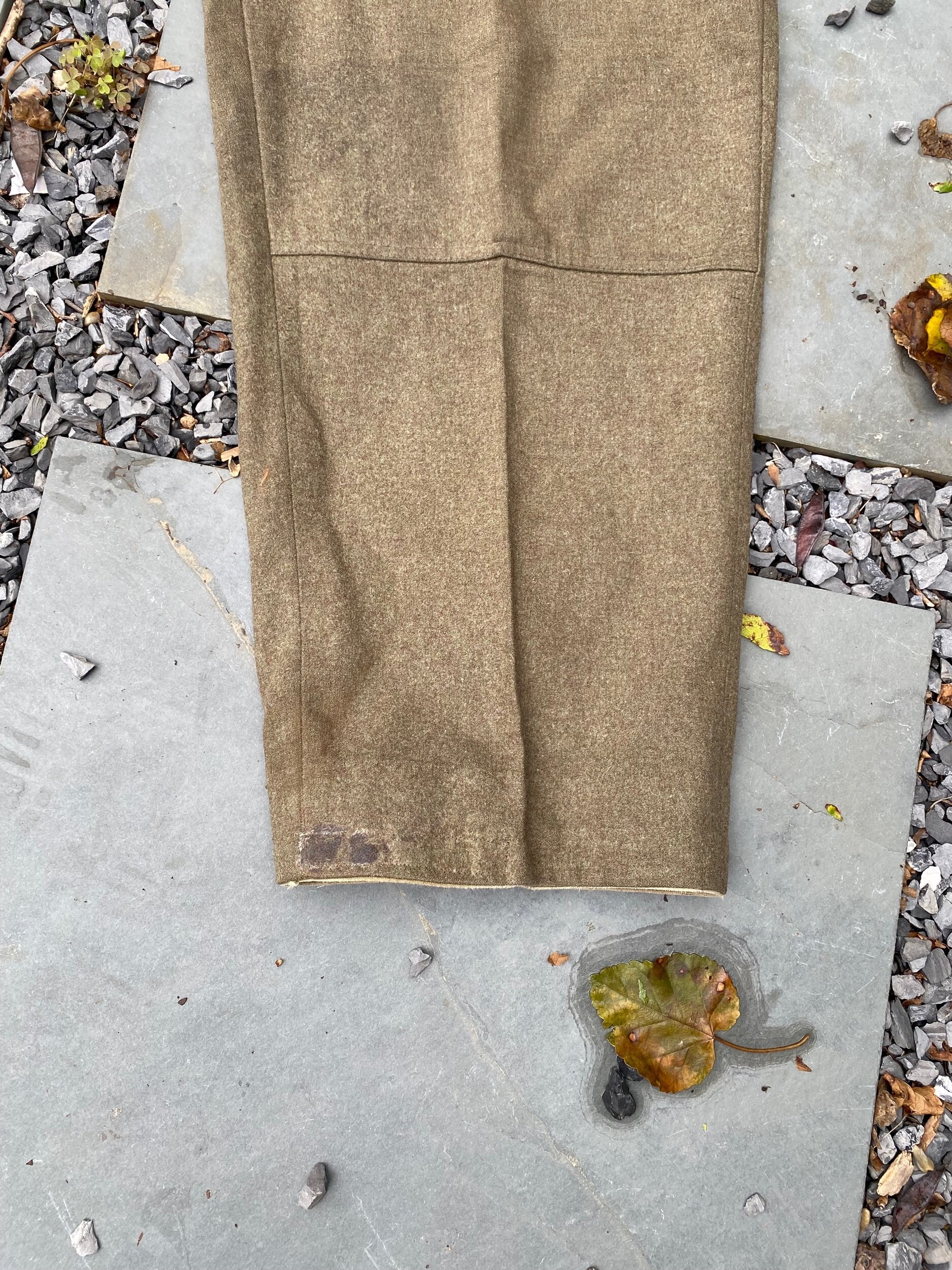 German Wool Cargo Trousers 60’s Vietnam Era  - Size 34” - 38”