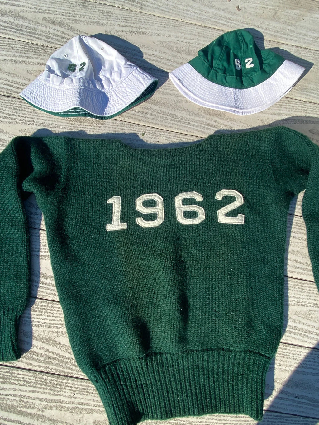 Vintage Dartmouth Green Take Ivy-Style Date Sweater 1962 - Size S/M
