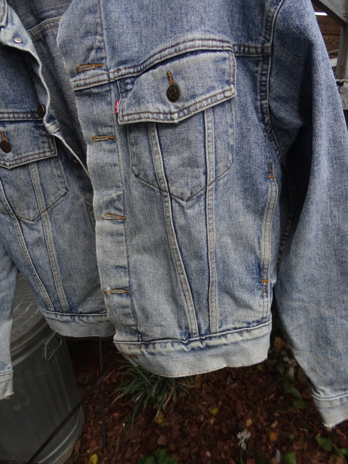 80s/90s Levi's Distressed Denim Trucker Jacket