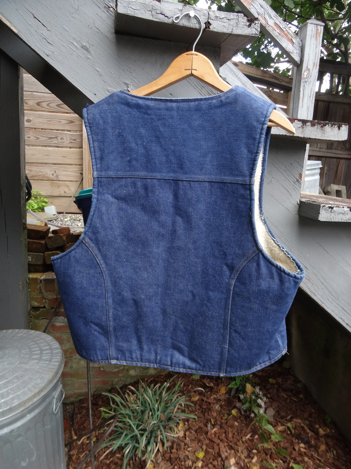 Dickies Sherpa lined Vaquero Denim Vest - Made in USA