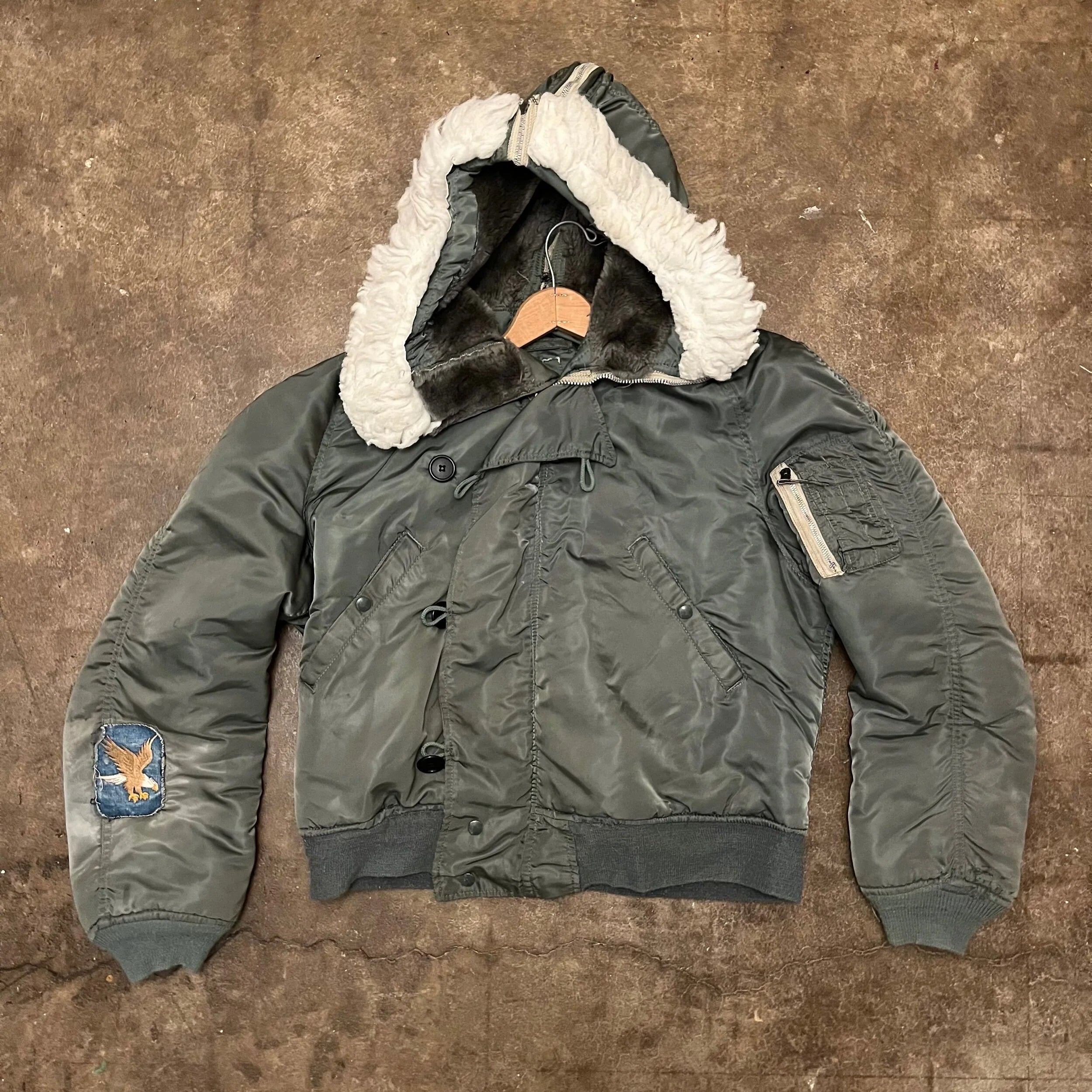 Vintage N-2B Parka Bomber Jacket - Untagged - Size L