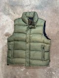 Spiewak Olive Green Down Gillet Vest - Large