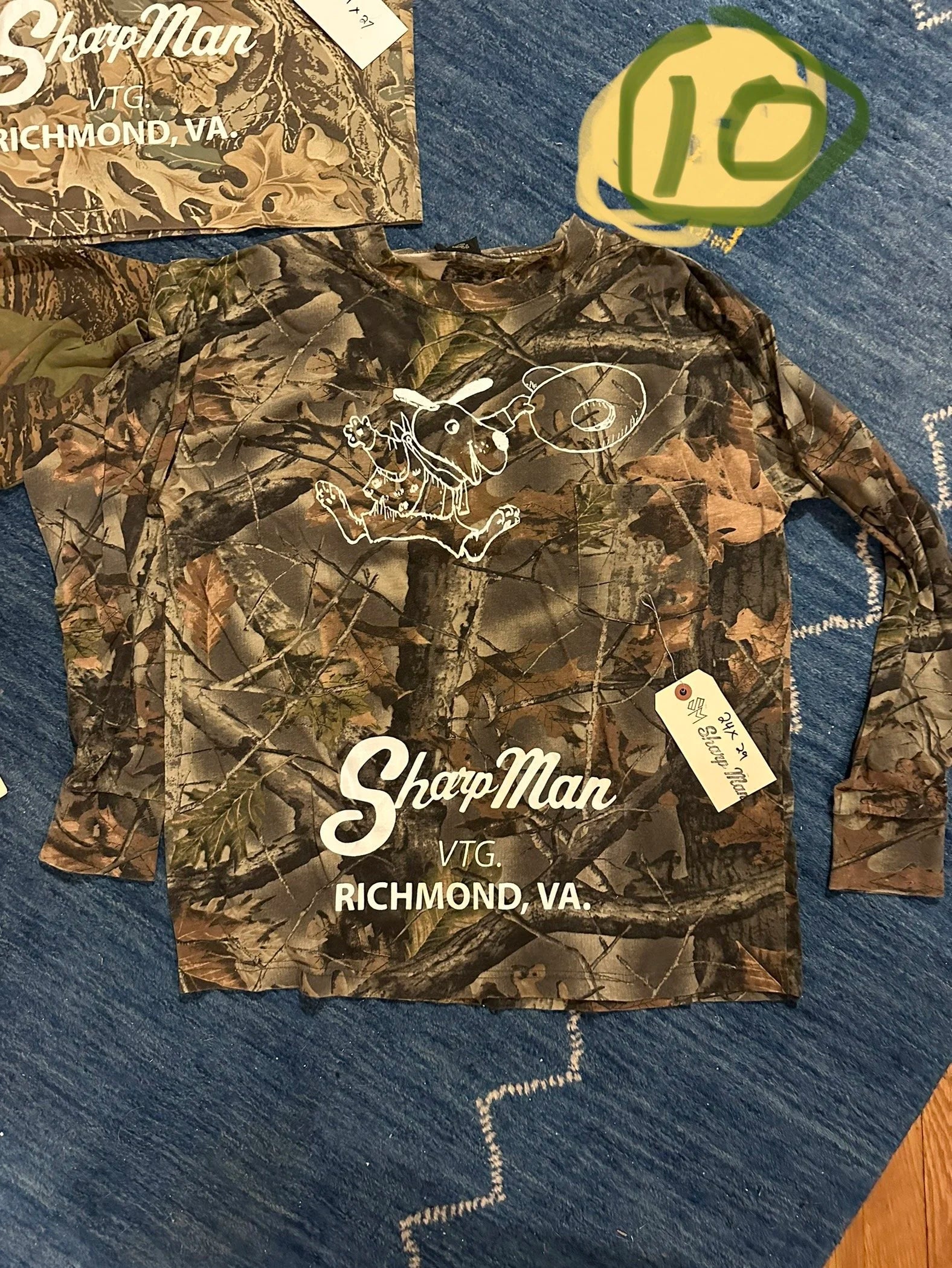 Original Sharp Man Real Tree Vintage T-Shirt (various sizes)