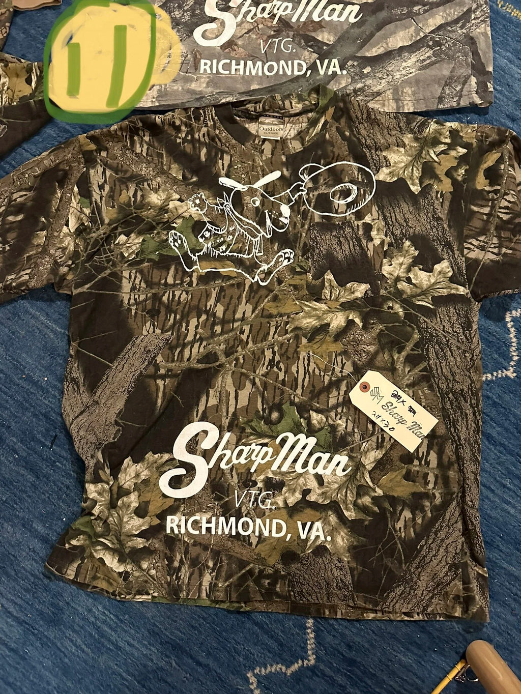 Original Sharp Man Real Tree Vintage T-Shirt (various sizes)