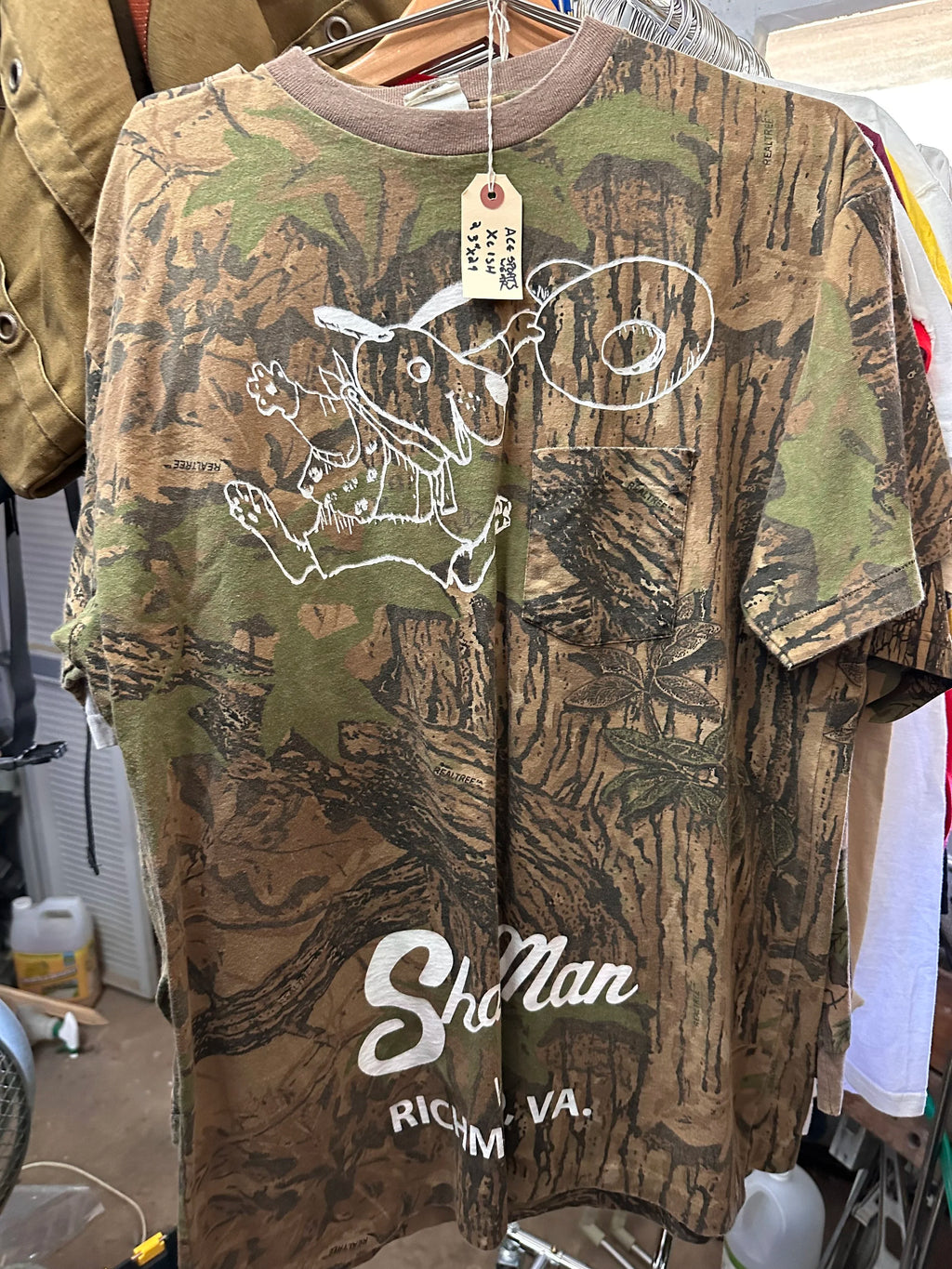 Original Sharp Man Real Tree Vintage T-Shirt (various sizes)