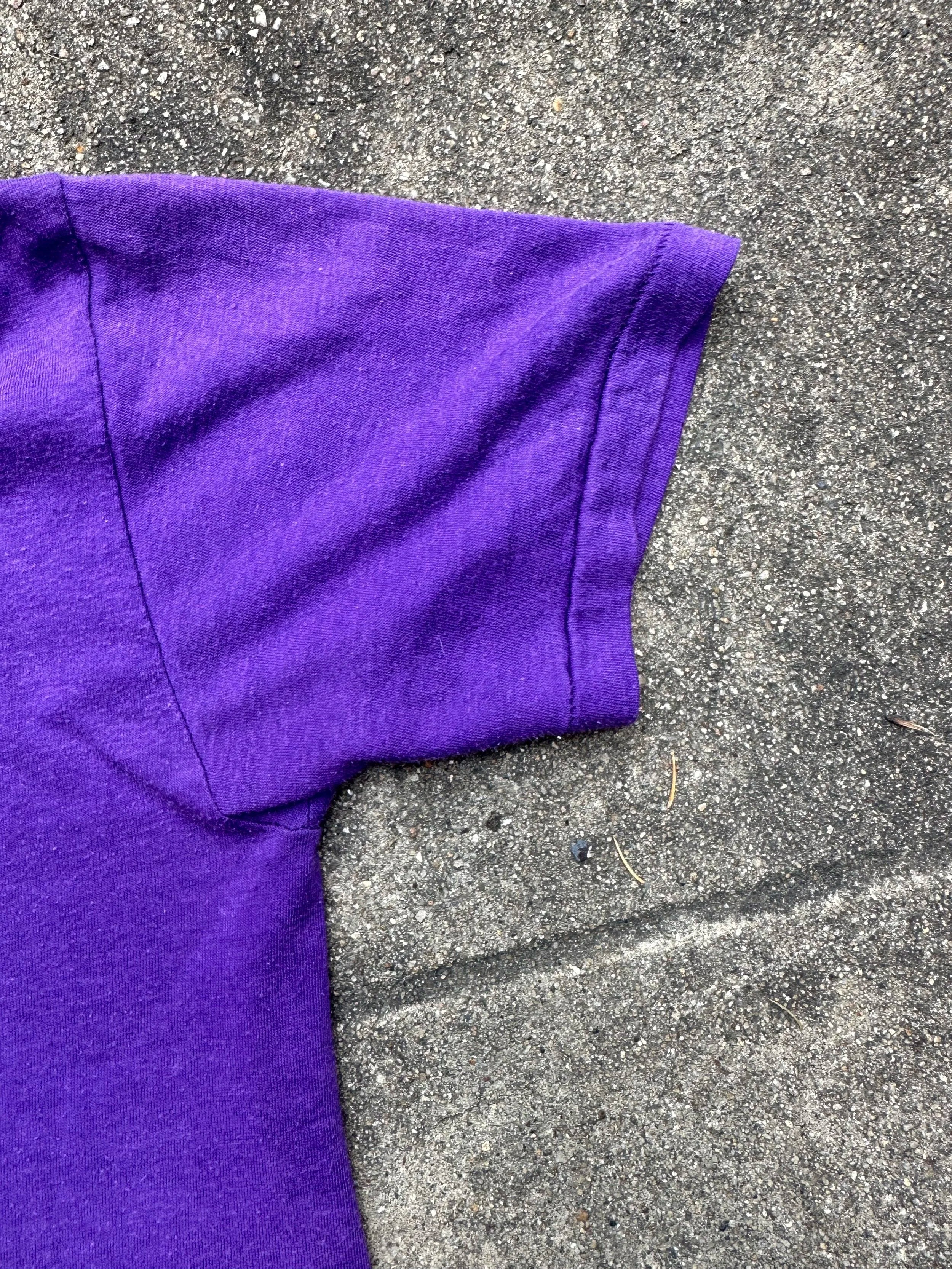 1982 Vintage Grateful Dead T-shirt - Greek Theater, Los Angeles 1982 tour - Purple - Size XS/S