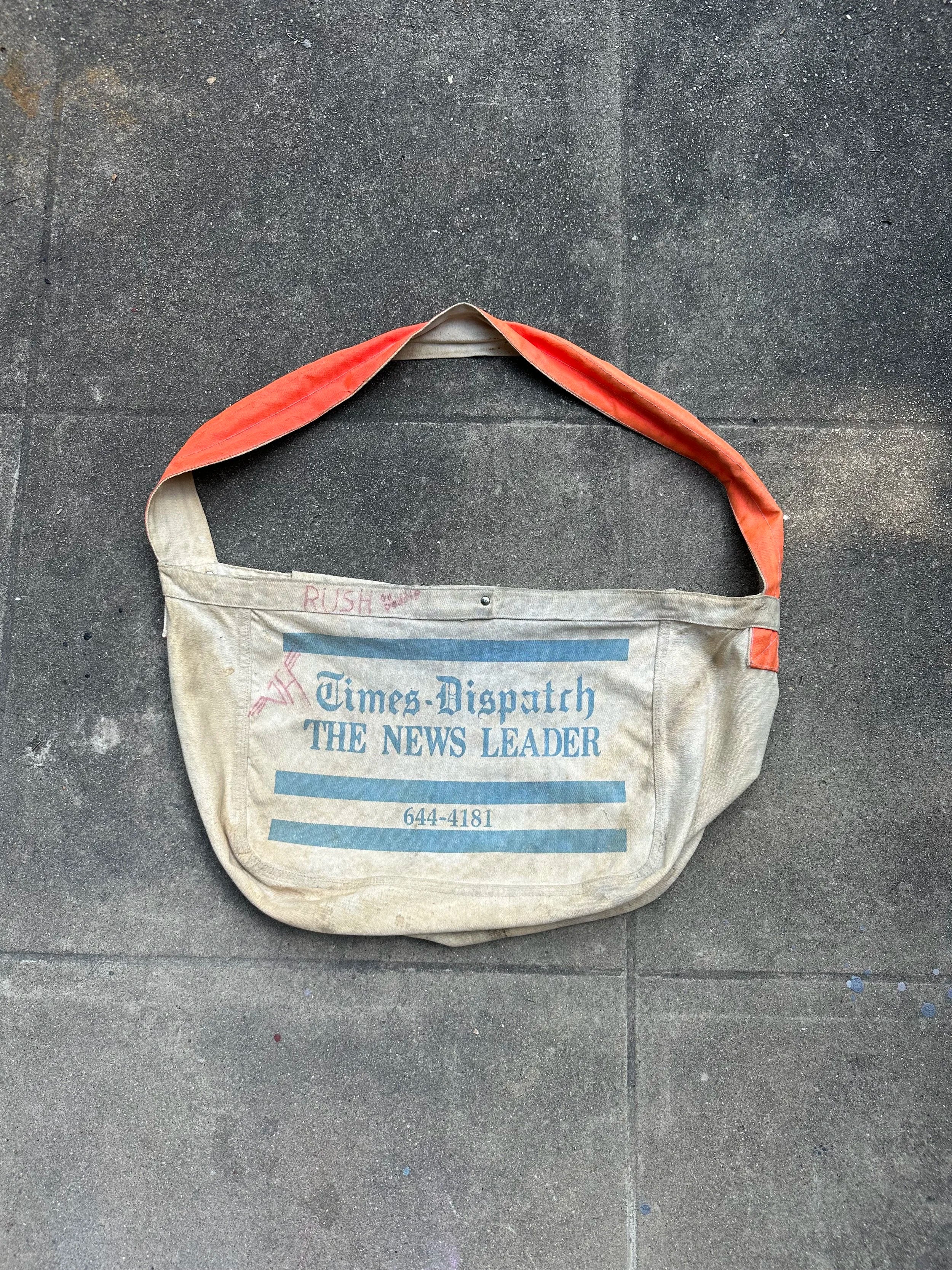 Richmond Times Dispatch Newspaper Bag