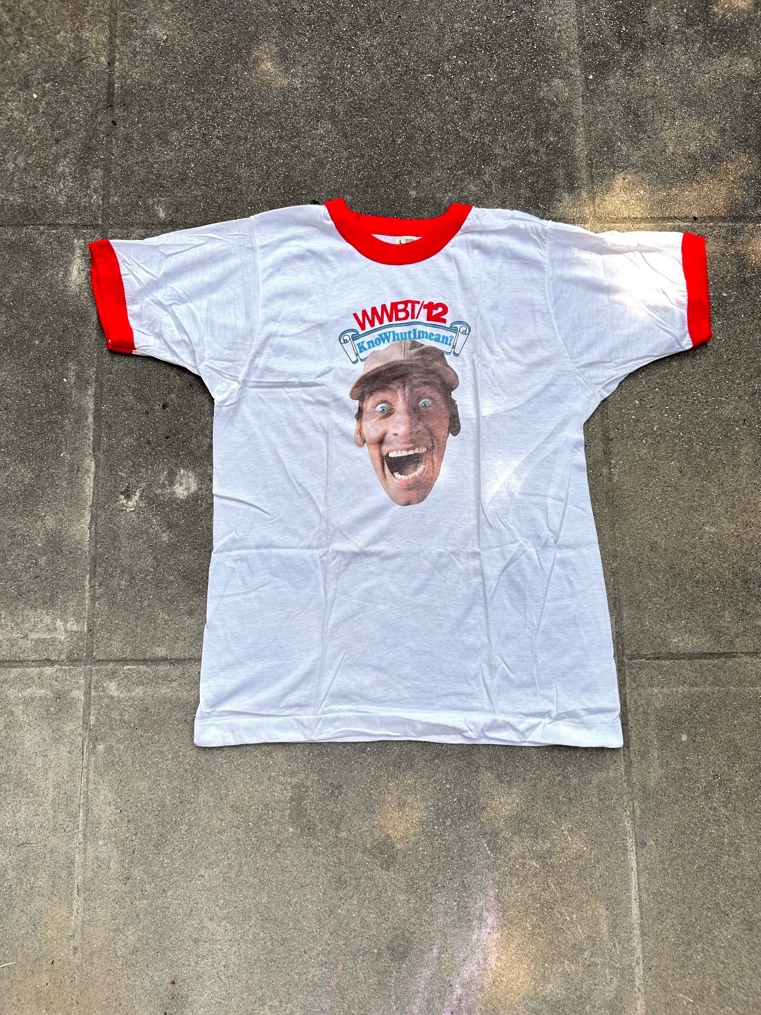 Ernest P. Worrell Promotional Ringer T-Shirt Screen Stars -Deadstock Single Stitch - Size Large