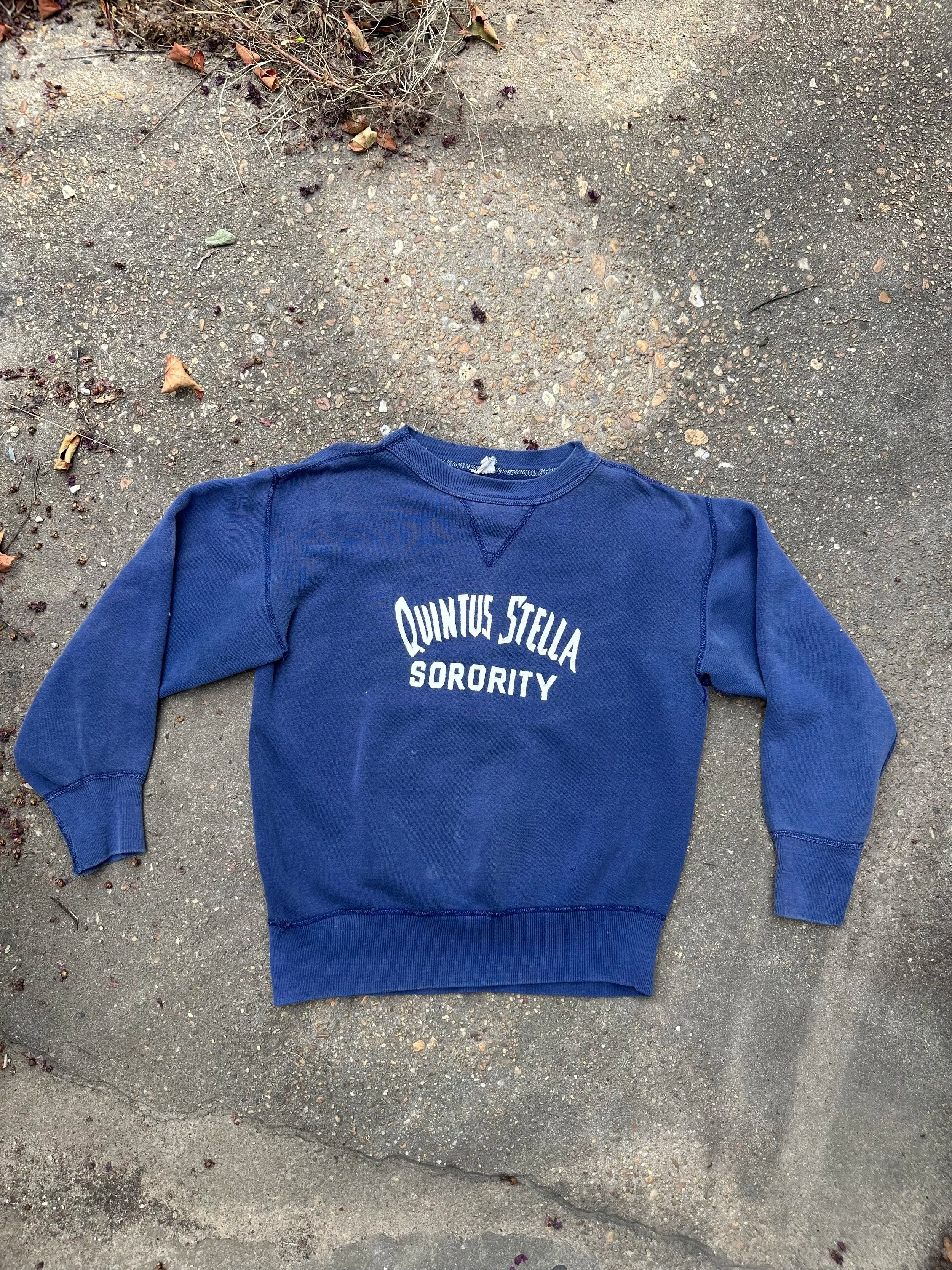 True Vintage 50s era Russell Athletic Single V Sorority Crewneck