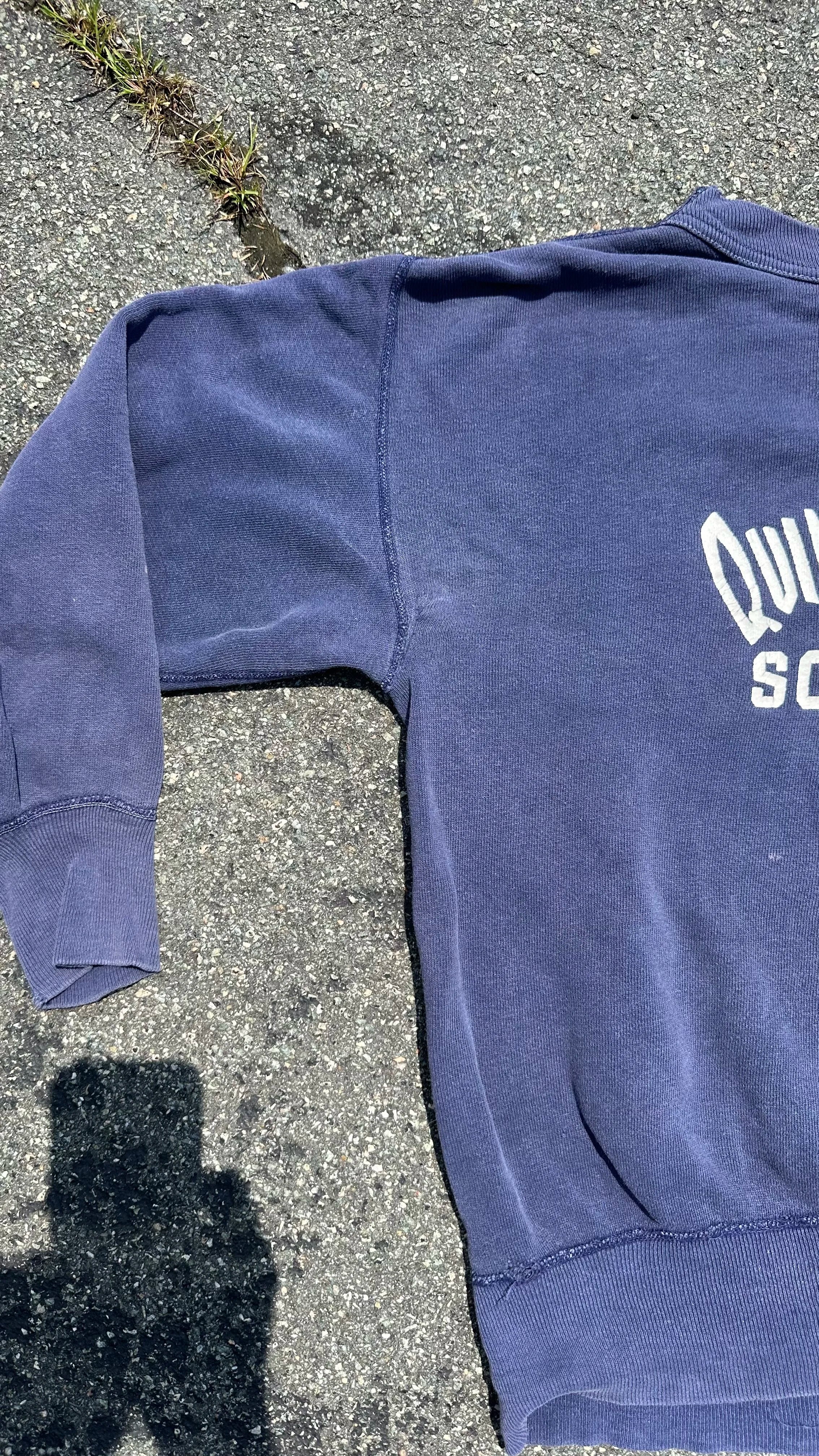 True Vintage 50s era Russell Athletic Single V Sorority Crewneck